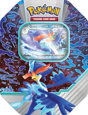 Pokémon TCG: Paldea Partners Tin - Quaquaval EX