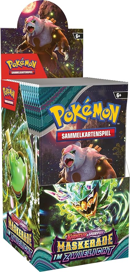 Pokémon TCG: Twilight Masquerade Halve Booster Box ( 18 st)