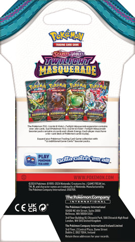 Pokémon TCG: Twilight Masquerade - Sleeved Booster