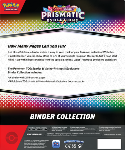 Pokémon TCG: Prismatic Evolutions - Binder Collection