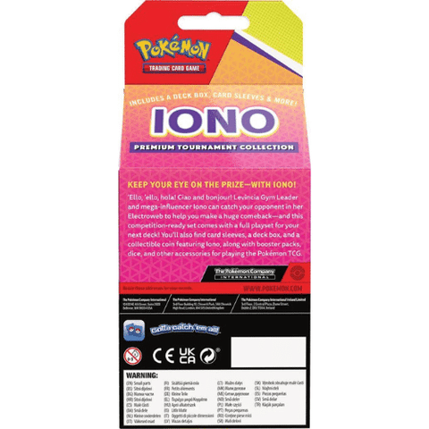 Pokemon TCG Premium Tournament Collection – Iono