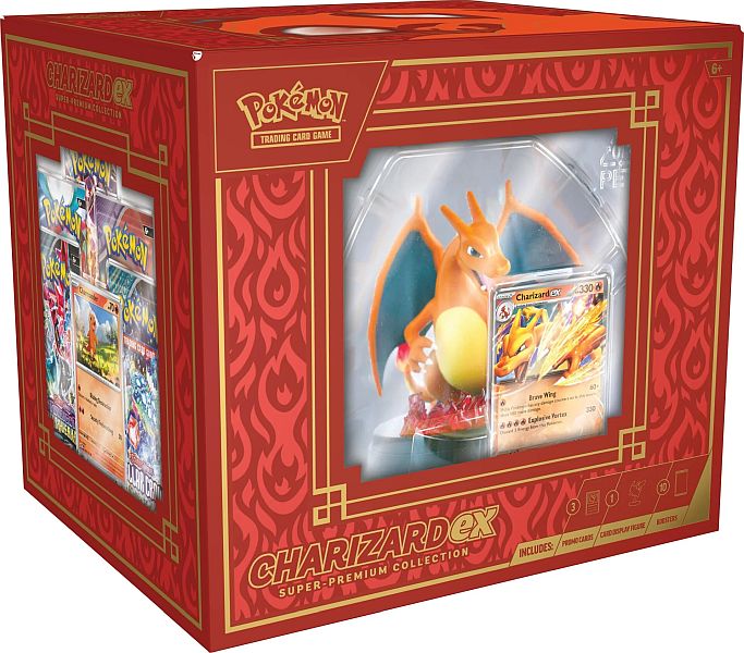 PRE-ORDER Pokémon TCG: Charizard ex Super-Premium Collection