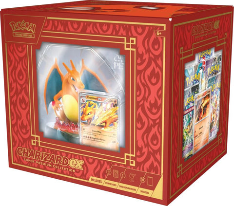 PRE-ORDER Pokémon TCG: Charizard ex Super-Premium Collection