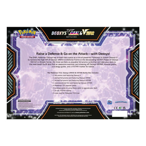 Pokémon TCG: Deoxys VSTAR & VMAX Battle Box